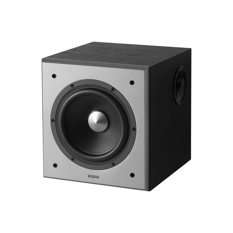 Edifier T5 Powered Active Subwoofer Black 38Hz frequency response  MDF enclosure  Adjustable Bass and Frequency Bandwidth Edifier T5 Powered Active Subwoofer Black 38Hz frequency response  MDF enclosure  Adjustable Bass and Frequency Bandwidth